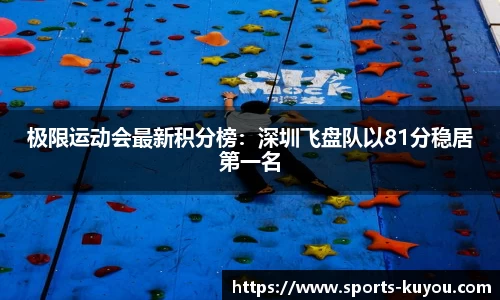 极限运动会最新积分榜：深圳飞盘队以81分稳居第一名